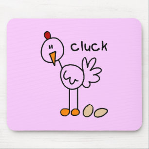 Tapis De Souris Chiffre T-shirts et cadeaux de bâton de poulet