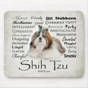 Tapis De Souris Chih Tzu Traits Mousepad