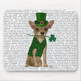 Tapis De Souris Chihuahua Leprechaun