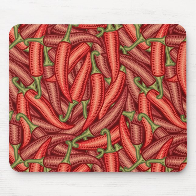 Tapis De Souris Chili Peppers (Devant)