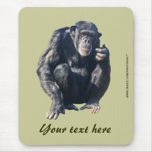 Tapis de souris chimpanzé
