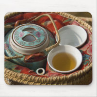 Chine, Hong Kong. Théière traditionnelle chinoise