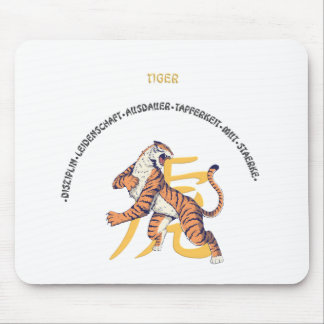 Tapis De Souris Chine Tierkreiszeichen Tiger