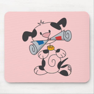 Tapis De Souris Chiot avec le T-shirts et les cadeaux de journal