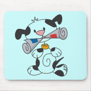 Tapis De Souris Chiot avec le T-shirts et les cadeaux de journal