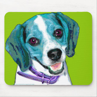 Tapis De Souris Chiot de beagle d'ART de bruit