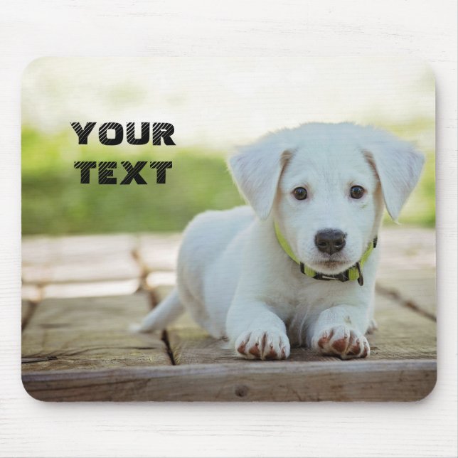Tapis De Souris Chiot doux (Devant)