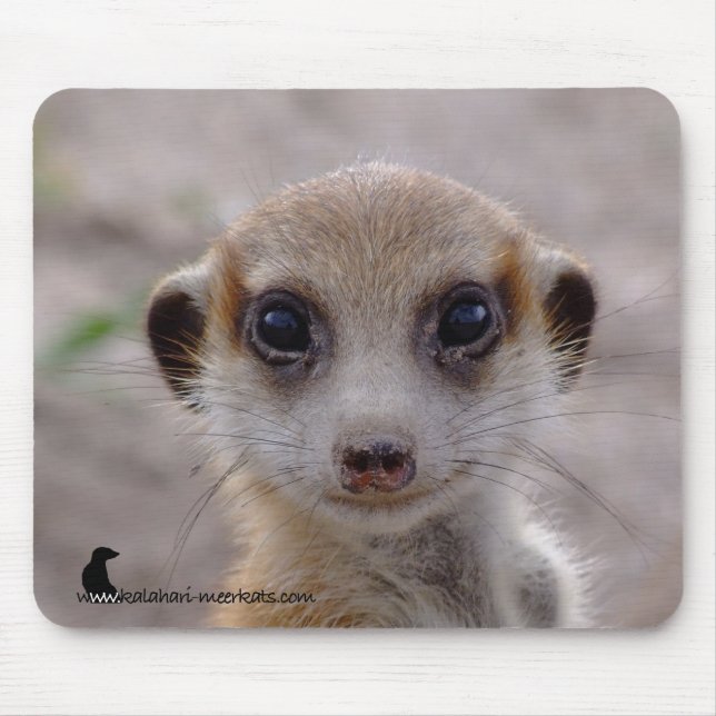 Tapis De Souris Chiot Mousepad de Meerkat (Devant)