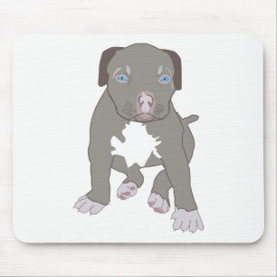 Tapis De Souris Chiots Pitbull