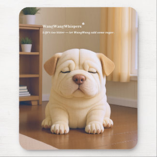 Tapis De Souris Chiots Shar Pei - Douce Sérénité par WangWang