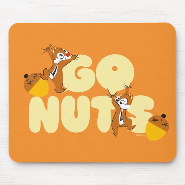 Tapis De Souris Chip & Dale Go Nuts ! (Devant)