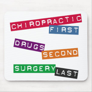 Tapis De Souris Chiropractie premier Mousepad