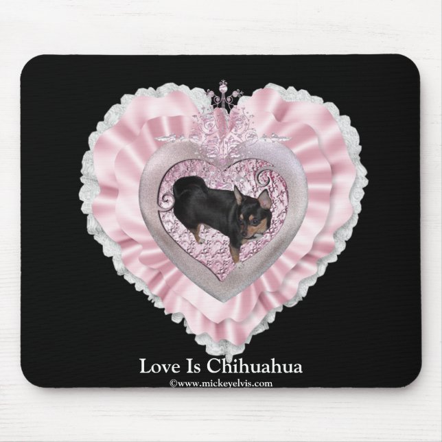 Tapis De Souris Chiwawa 2 d'AngelPearlGirl (Devant)
