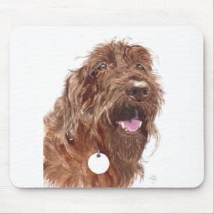 Tapis De Souris Chocolat Labradoodle #1 Mousepad