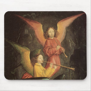 Tapis De Souris Chœur d'anges par Simon Marmion, Art de la Renaiss