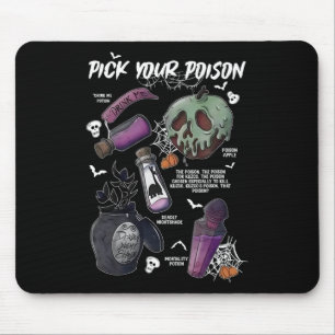 Tapis De Souris Choisissez votre poison drôle Boire moi potion Hap