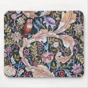 Tapis De Souris Chouette et fleurs, William Morris
