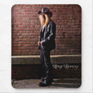 Tapis De Souris Chris Caffery debout en brique Mur de souris Pad