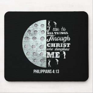 Tapis De Souris Christian Golf Philippians 413 Cadeaux de Golfeur