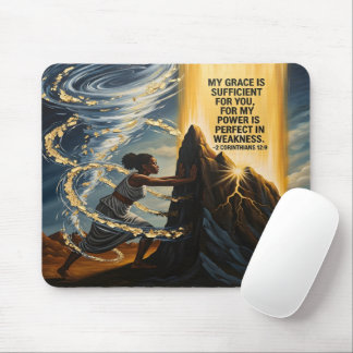 Tapis De Souris Christian Mouse Pad For Black Women