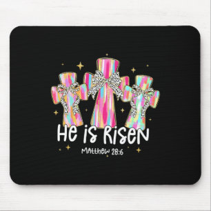 Tapis De Souris Christian Pâques Il Est Ressuscité Coquette Bow Bi