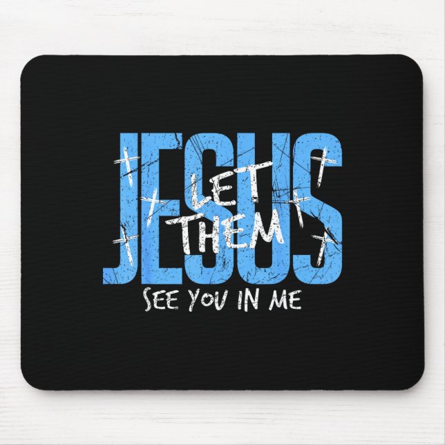 Tapis De Souris Christian Religious See You In Me Thankful Thanksg (Devant)