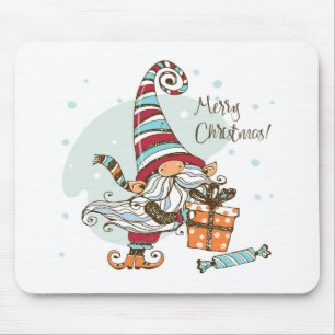 Tapis De Souris Christmas Gnome