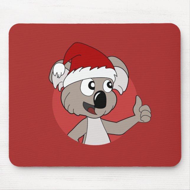 Tapis De Souris Christmas koala cartoon mouse pad (Devant)