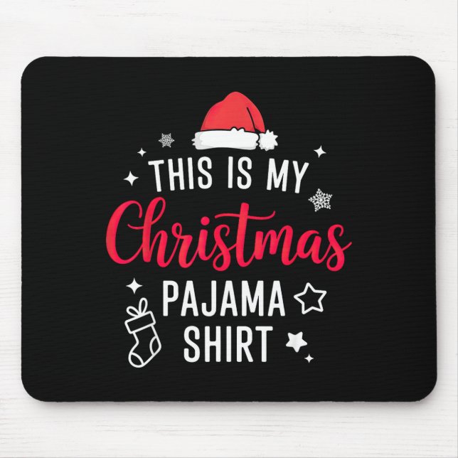 Tapis De Souris Christmas Pj Pajama Pjs  (Devant)