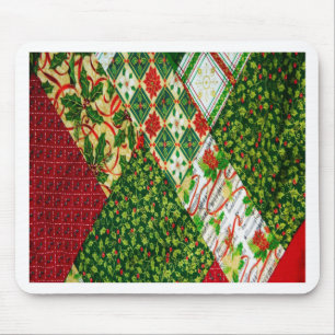 Tapis De Souris Christmas Quilt Background