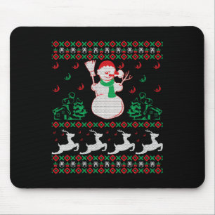 Tapis De Souris Christmas Snowman