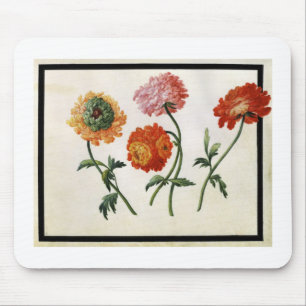 Tapis De Souris Chrysanthèmes (la semaine sur le papier)