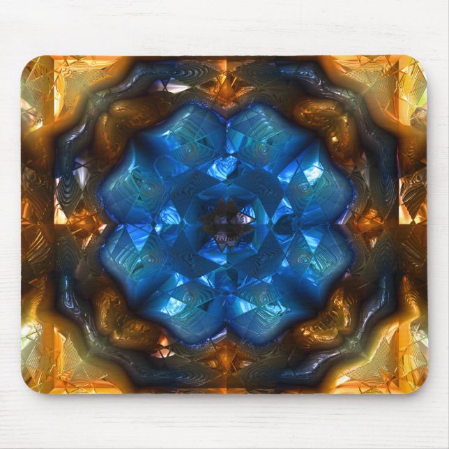 Tapis De Souris Chrystal futuriste X8-1 (Devant)