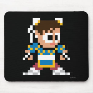 Tapis De Souris Chun-Li à 8 bits
