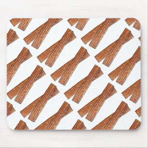 Tapis De Souris CHURROS Espagnol Portugais Fried Churro Pastry