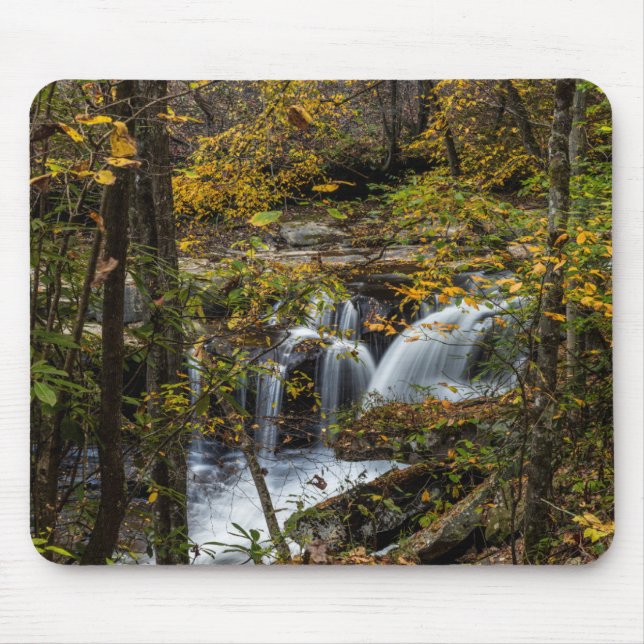 Tapis De Souris Chutes du ruisseau Dunloup | Virginie occidentale (Devant)