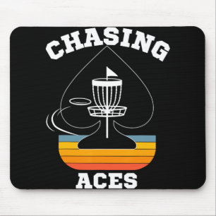 Tapis De Souris Cible de golf à disque Chasing Aces Vêtements de s