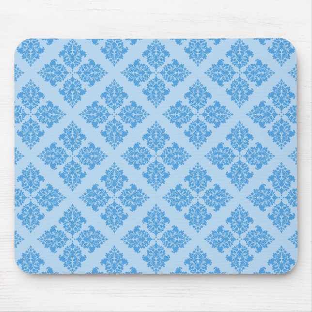 Tapis De Souris Ciel bleu marocain Damas (Devant)