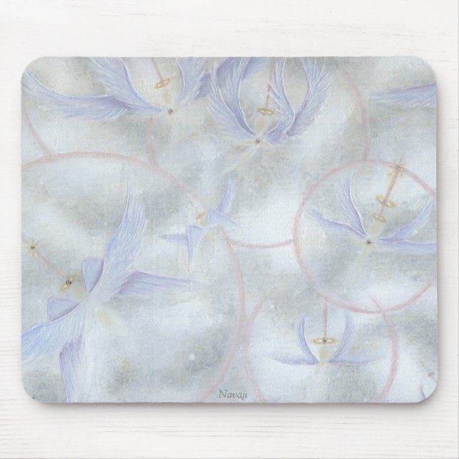 Tapis De Souris Ciel de révélation - Mousepad (Devant)