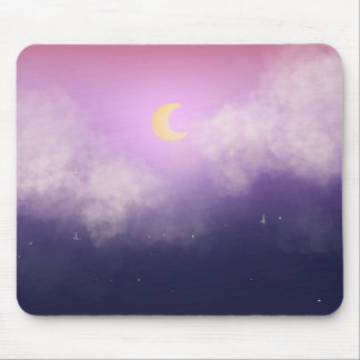 Tapis De Souris Ciel nocturne pourpre