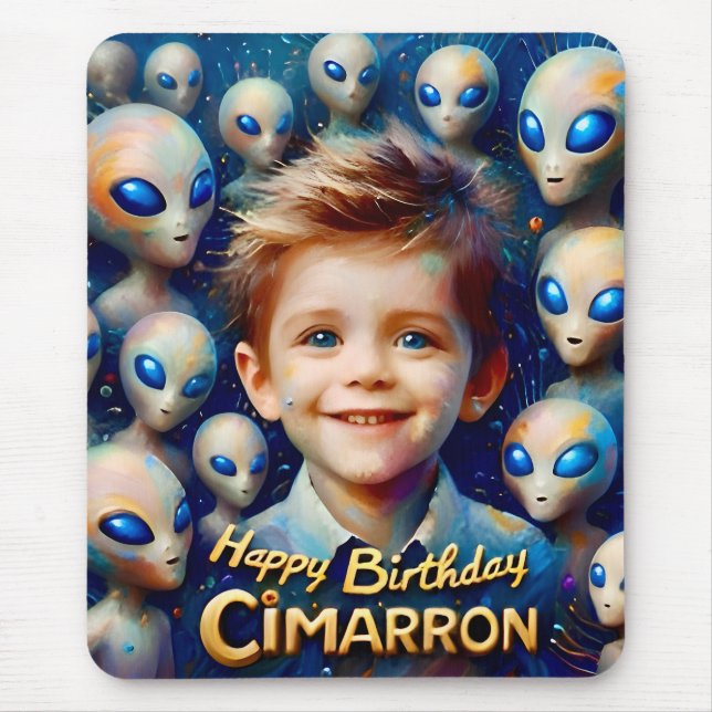 Tapis De Souris CIMARRON ~ Aliens ~ Mousepad (Devant)