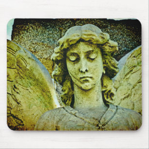 Tapis De Souris Cimetière Ange Gardien Art