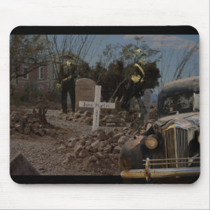 Tapis De Souris Cimetière hanté à Tombstone