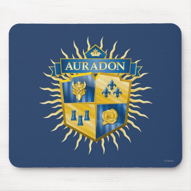 Tapis De Souris Cimier d'Auradon (Devant)