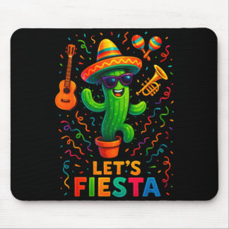 Tapis De Souris Cinco de mayo mexican cactus party funny letsCinco