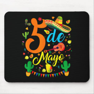 Tapis De Souris Cinq mai drôle de fête mexicaine 5 mai