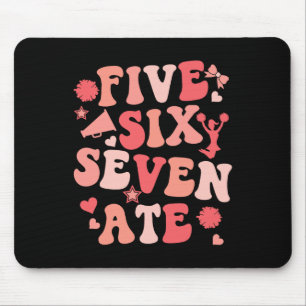 Tapis De Souris Cinq Six Sept Mange Éclat Menagère Femmes Filles K