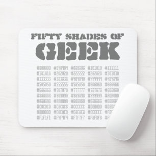 Tapis De Souris Cinquante nuances de Geek