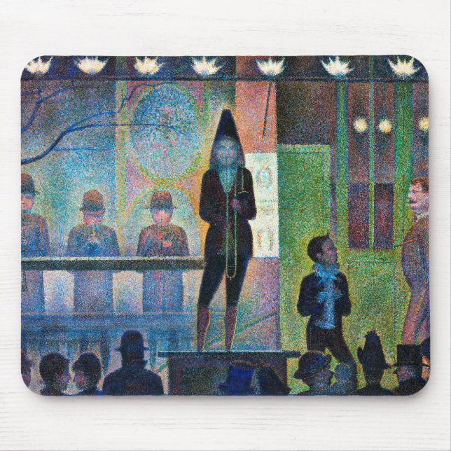 Tapis De Souris Cirque Sideshow, Seurat (Devant)