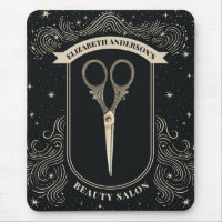Ciseaux élégants vintage Salon de coiffure